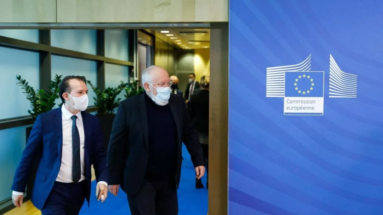 Premierul Florin Cîțu, întrevedere cu președintele Parlamentului European la Bruxelles. Au despre gestionarea pandemiei, vaccinarea anti-COVID și Planul Național de Relansare și Reziliență