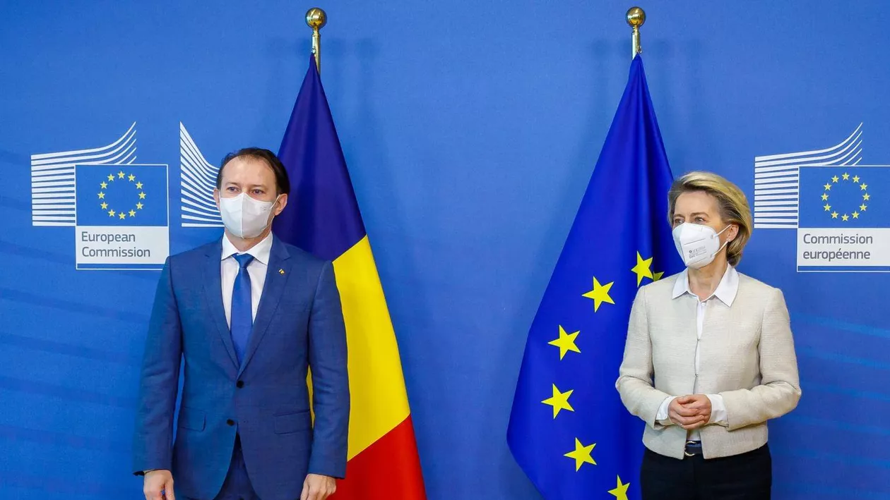 Florin Cîţu, după întâlnirea cu Ursula von der Leyen: Ne-am angajat să continuăm munca noastră pentru a opri pandemia de coronavirus (VIDEO)