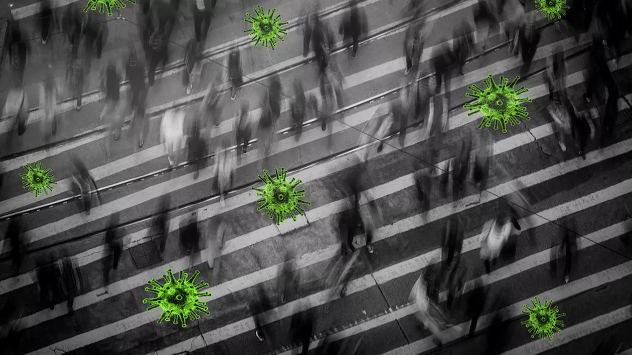 COVID-19: Timișul nu reușește să iasă din scenariul roșu. Cum arată graficul complet