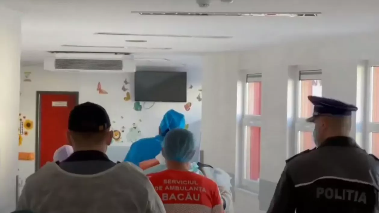 Criminalul din Onești, primele imagini din spital. Ce se întâmplă cu Ghoerghe Moroșanu, după ce a fost transferat la Spitalul Județean Bacău (VIDEO)