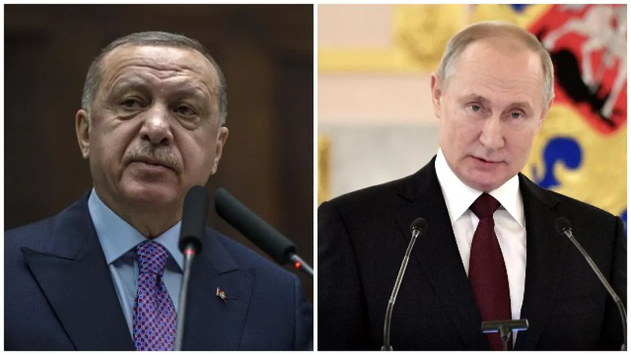Vladimir Putin a bătut palma cu Recep Erdogan. Mesaj ferm pentru Joe Biden: „Așa ceva nu poate fi tolerat