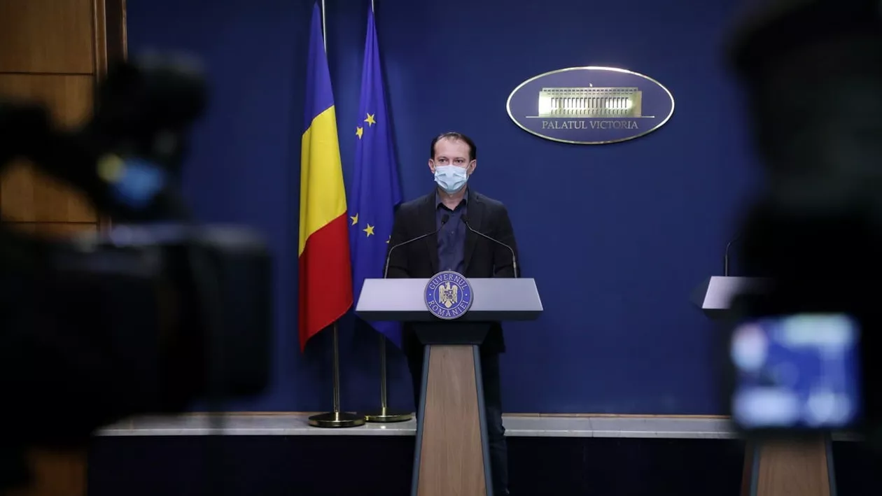 Prima reacție a lui Florin Cîțu, după ce rata de infectare a scăzut în București sub 3,5. Ce se întâmplă cu restricțiile