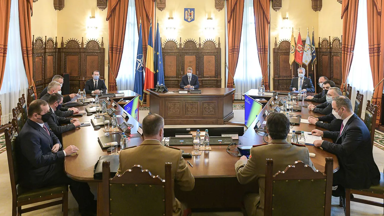 Concluziile ședinței CSAT: România, extrem de preocupată de situația securității de la Marea Neagră / Continuăm să monitorizăm mobilizarea militară nejustificată din jurul Ucrainei