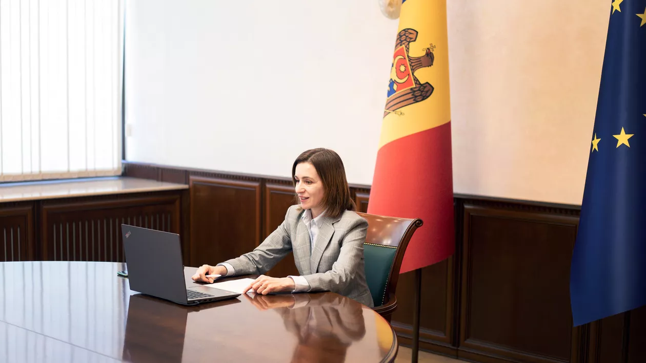 Maia Sandu, după o videoconferință cu  70 de ambasadori acreditați în Republica Moldova: Diplomații din toată lumea ne-au transmis mesaje de încurajare
