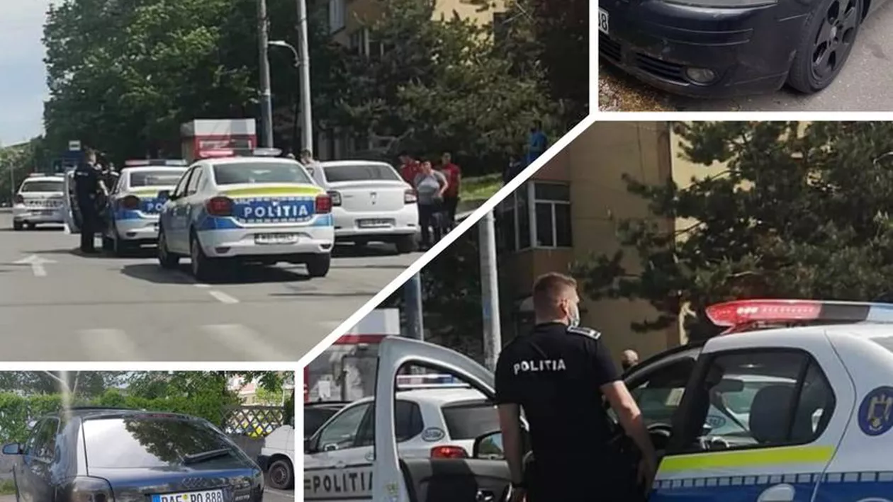 Răpire ca în filme pe o stradă din Craiova. O femeie a fost luată pe sus de doi bărbați și băgată într-o mașină