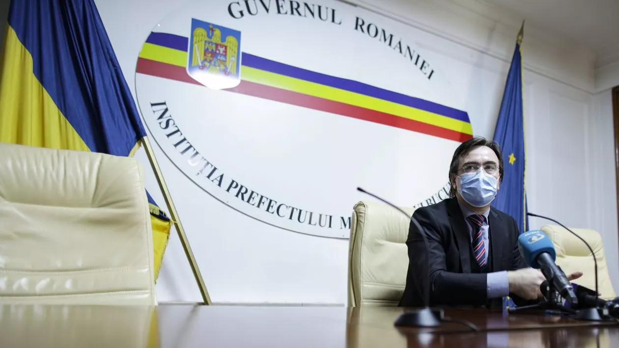 Prefectul Alin Stoica, despre situația școlilor din București: Dacă rămâne trendul descendent pentru rata de infectare, atunci marți vom avea ședința CMBSU