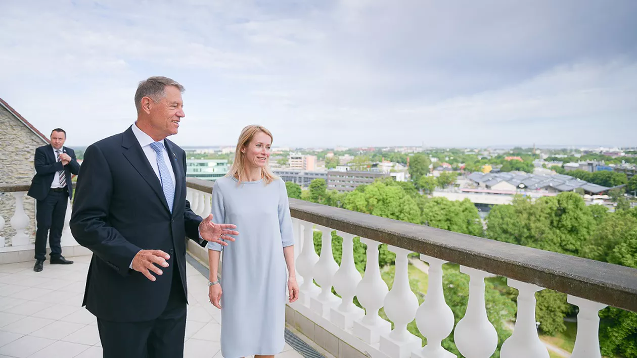 Președintele României, în ultima zi a vizitei în Estonia: Klaus Iohannis s-a întâlnit cu premierul eston Kaja Kallas și cu președintele parlamentului estonian, Juri Ratas (FOTO)