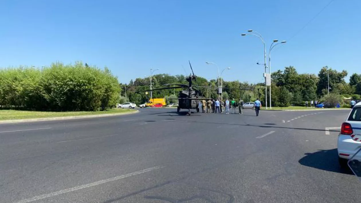 Ambasada SUA la București, prima reacție după ce elicopterul militar a aterizat de urgență la Aviatorilor