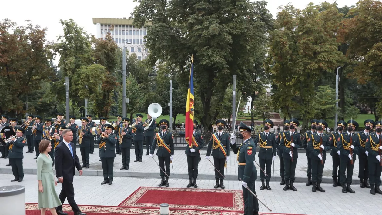 Maia Sandu, întrevedere cu președintele Poloniei, Andrzej Duda: Republica Moldova, inclusă în lista statelor recipiente de asistență de dezvoltare prin platforma Polish Aid