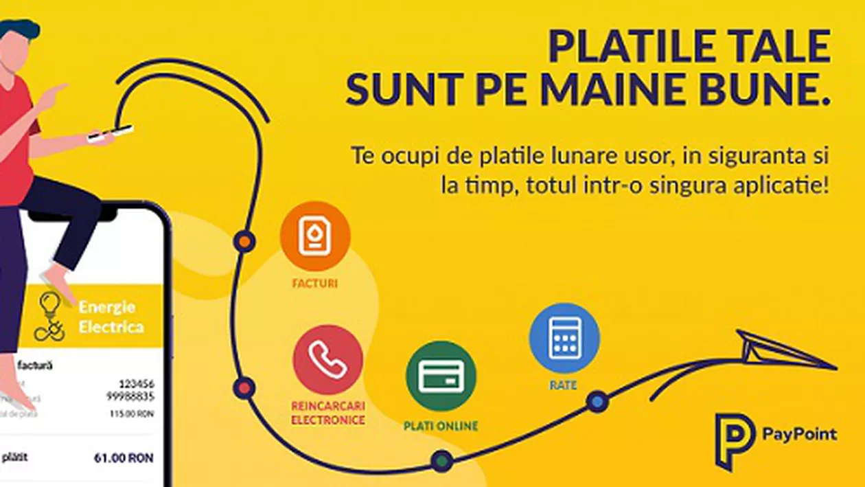 Achiziționează sold Paysafecard direct din aplicația PayPoint și poți plăti online fără card sau cont bancar