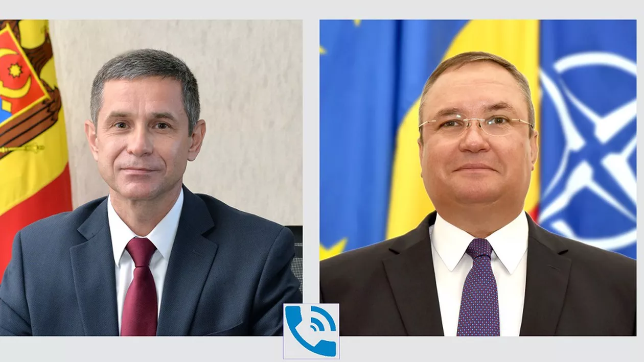 Miniștrii Apărării din România și Republica Moldova, convorbire telefonică: Nicolae Ciucă și Anatolie Nosatîi au convenit asupra intensificării cooperării militare
