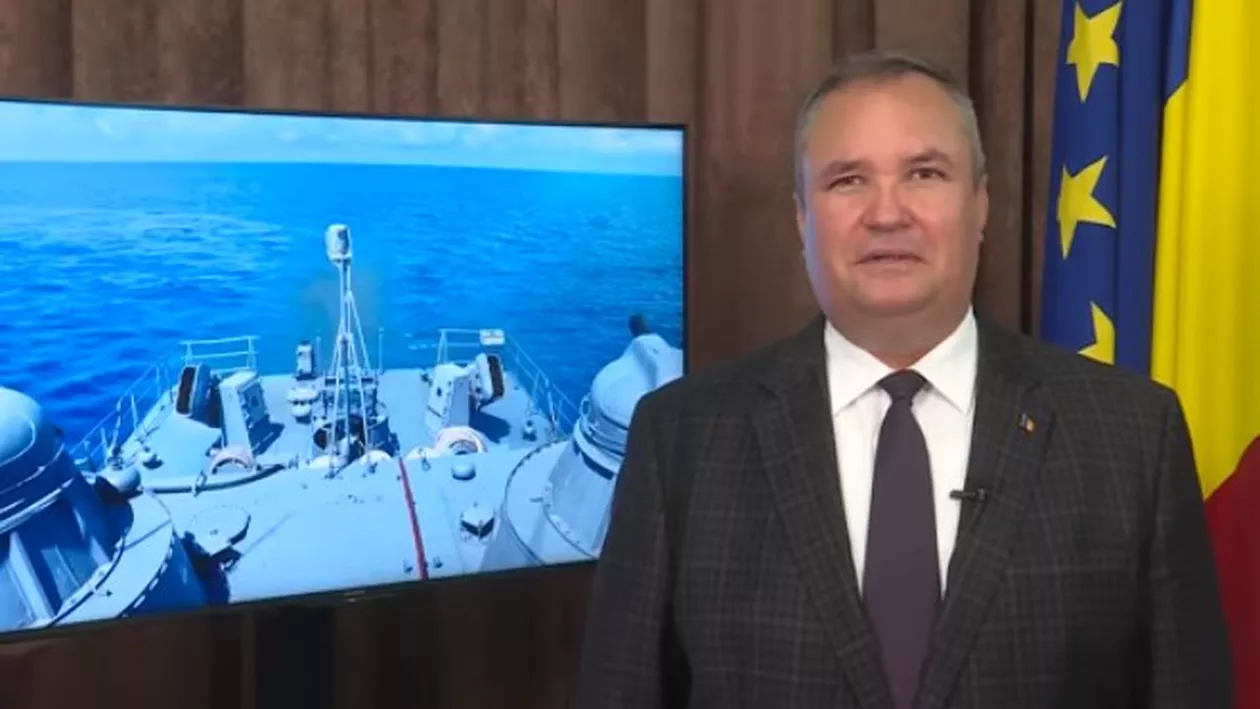 Nicolae Ciucă, mesaj de Ziua Marinei: Forţele Navale Române au un rol deosebit de important în asigurarea securităţii în regiunea Mării Negre