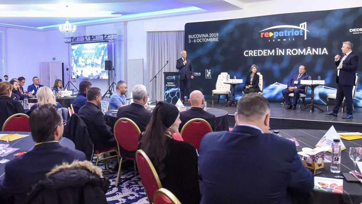 Repatriot Summit 2021, la Palatul Parlamentului. S-a dat startul celor 4 zile de lucru între oamenii de afaceri din România și cei din afara granițelor