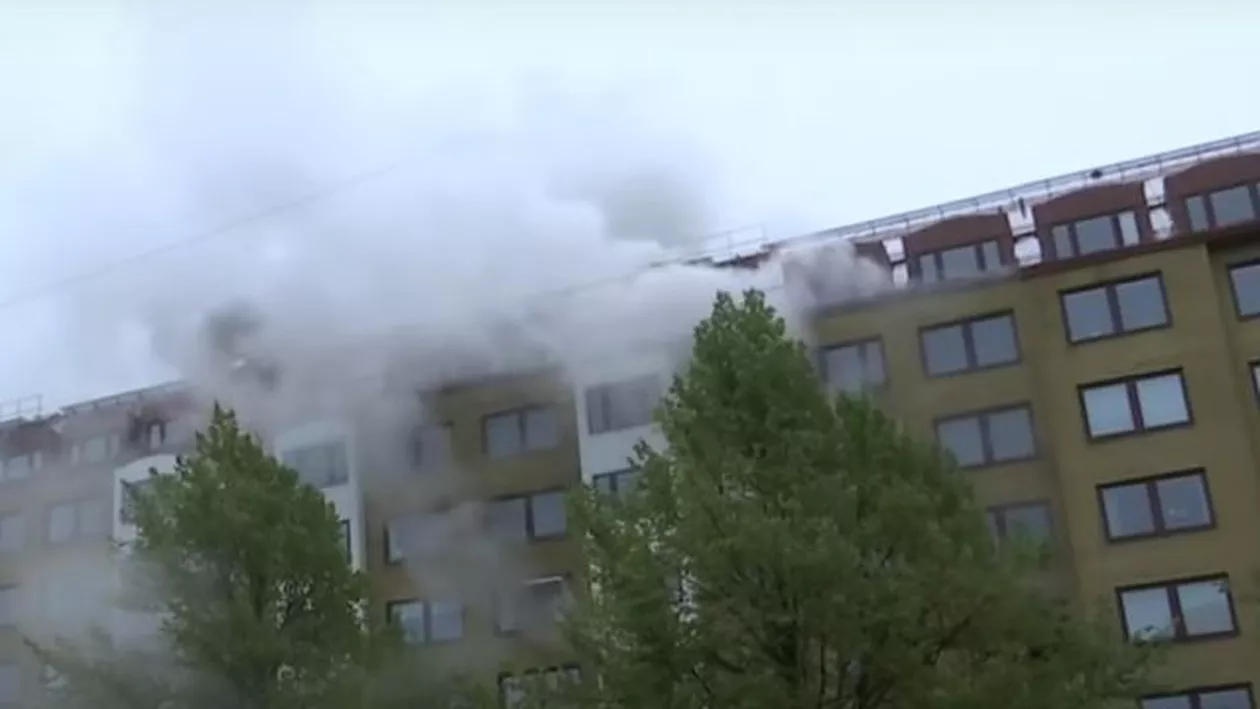 Suedia: Explozie într-un bloc din orașul Göteborg. Poliția ia în calcul un atac cu bombă