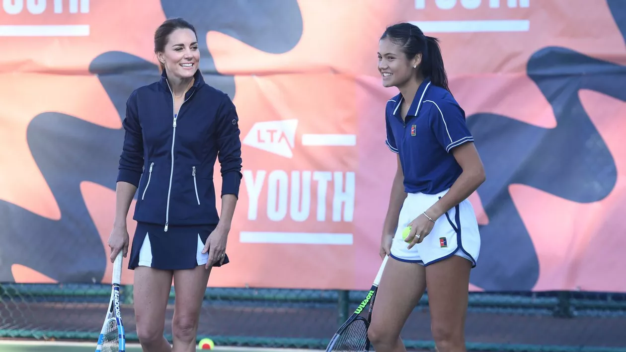 Emma Răducanu, adoptată de Casa Regală. Cum s-a împrietenit cu Kate Middleton