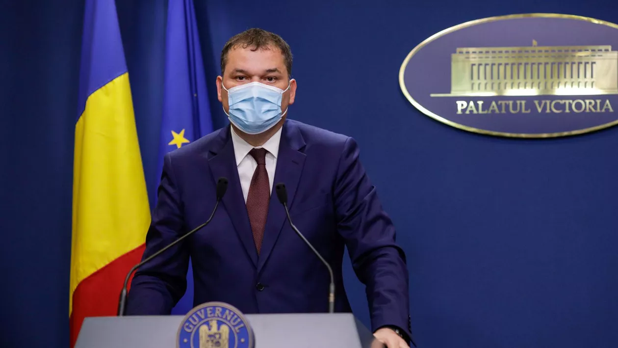 Cseke Attila, ministrul Sănătății: Încă nu am ajuns în vârful valului 4 al pandemiei de coronavirus, nu suntem nici măcar pe platou