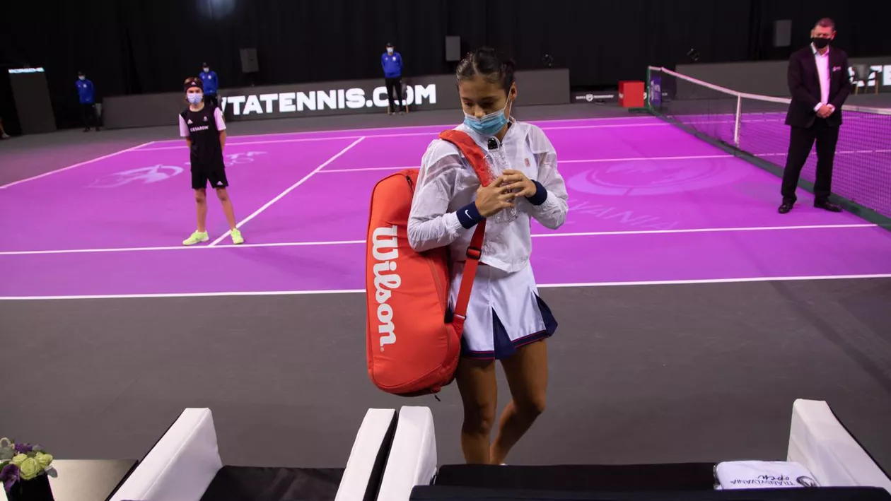Emma Raducanu continuă forma slabă. Britanica a fost eliminată și de la Linz, încă din turul al doilea