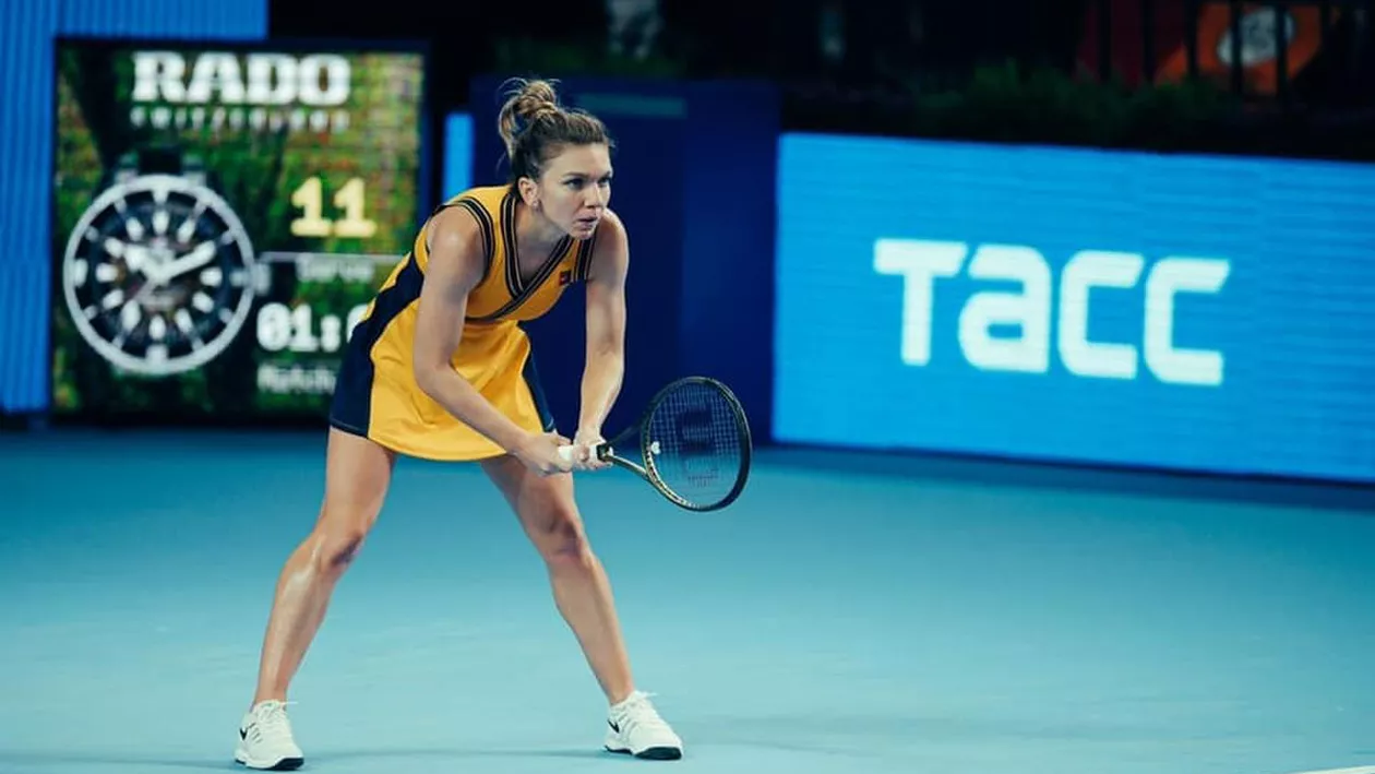 Simona Halep a pierdut meciul cu Iga Swiatek, din cauza problemelor de sănătate
