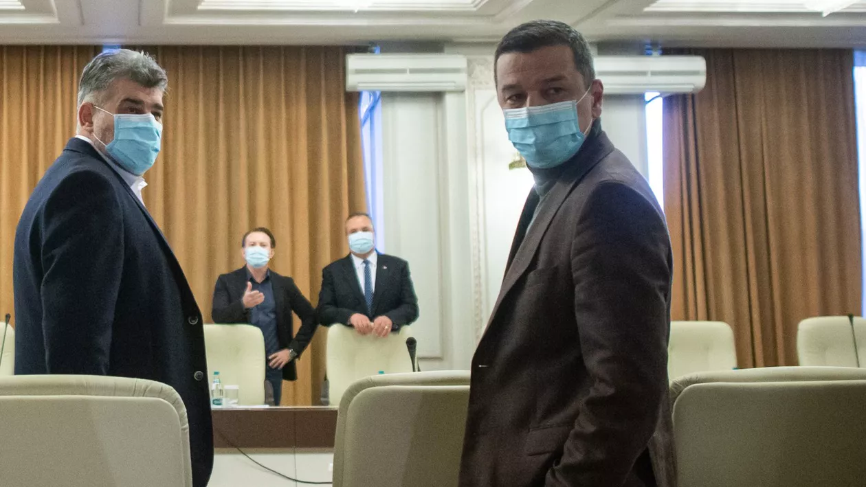 Prima imagine cu PSD și PNL împreună la negocieri: Marcel Ciolacu, Sorin Grindeanu, Florin Cîțu și Nicolae Ciucă la aceeași masă