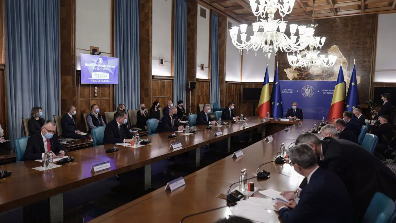 Guvernul Ciucă se reunește vineri în ședință, la Palatul Victoria. Rectificarea bugetară, pe ordinea de zi