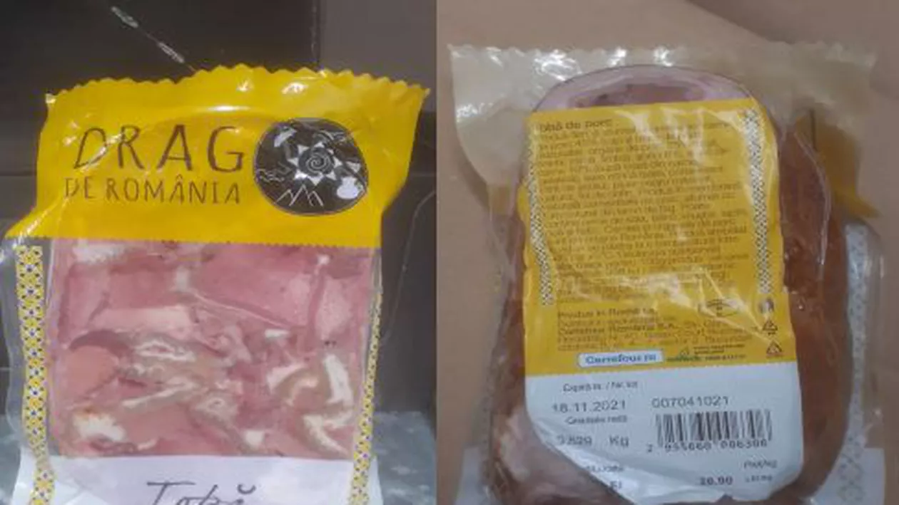 Carrefour a retras de pe piaţă un sortiment de tobă de porc. Cât de periculoasă e bacteria depistată în acest produs