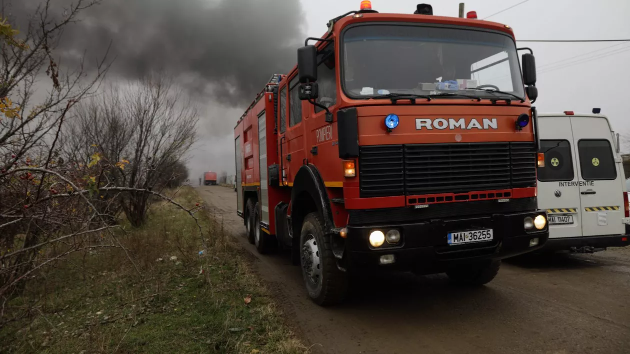 Un weekend de foc pentru pompierii vâlceni: 27 de incendii de vegetaţie uscată, în 48 de ore