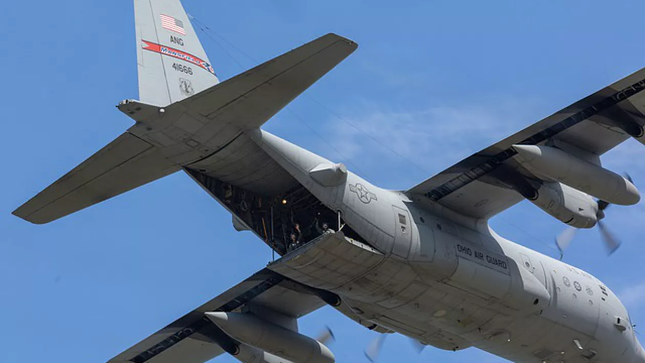 O nouă aeronavă C-130 Hercules intră în dotarea Forțelor Aeriene Române. Avionul a fost donat de Guvernul SUA