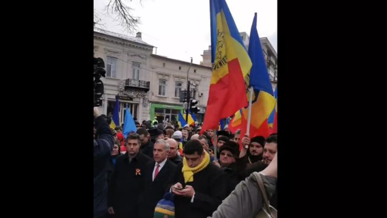 AUR a organizat hora unirii în centrul Iașului, deși primăria a anulat evenimentele publice