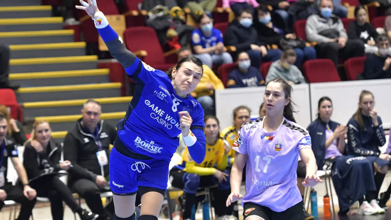 Trei handbaliste de la CSM București, confirmate cu COVID. Meciul din Champions League a fost amânat