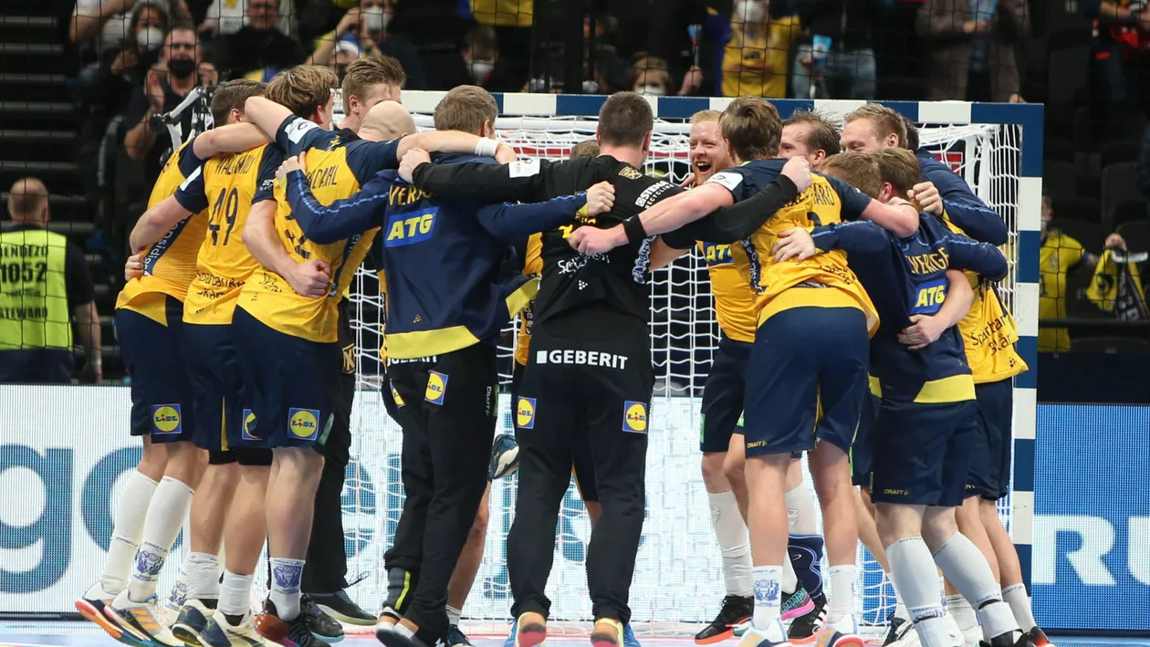Suedia este noua campioană europeană la handbal masculin. A învins Spania în ultima secundă