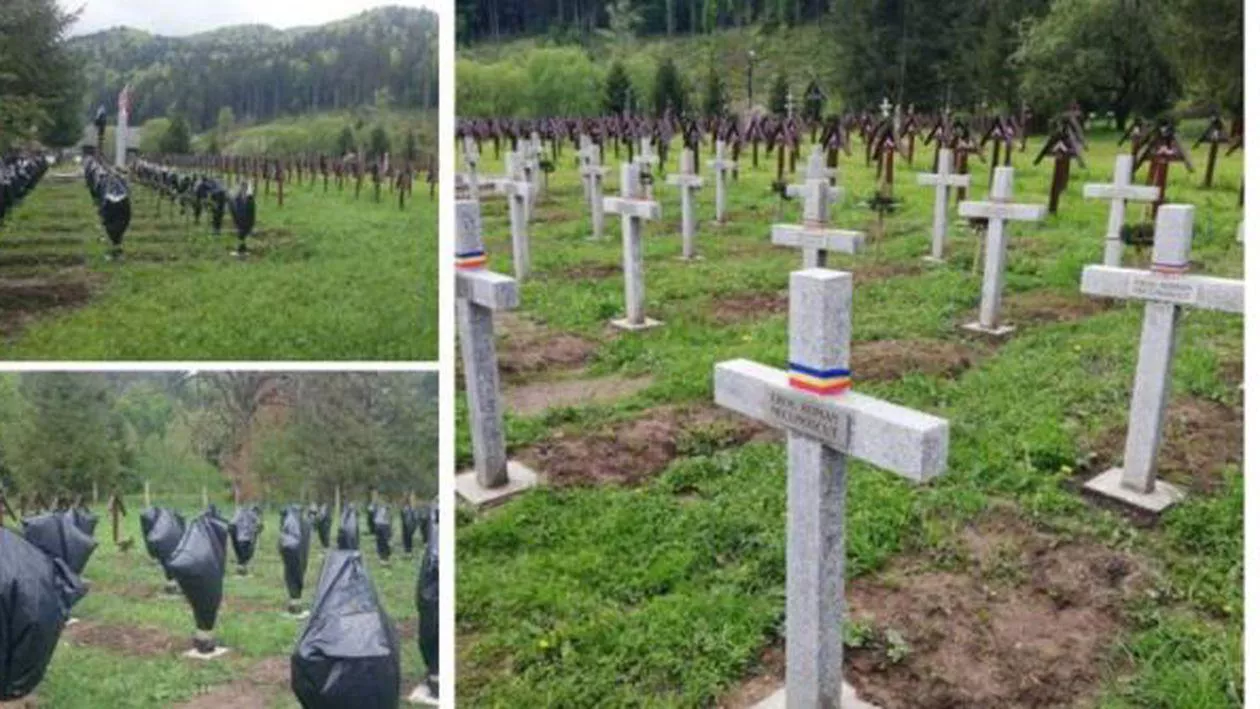 Parcela românească de la cimitirului militar din Valea Uzului a fost construită ilegal, a decis Instanța. Crucile trebuie îndepărtate