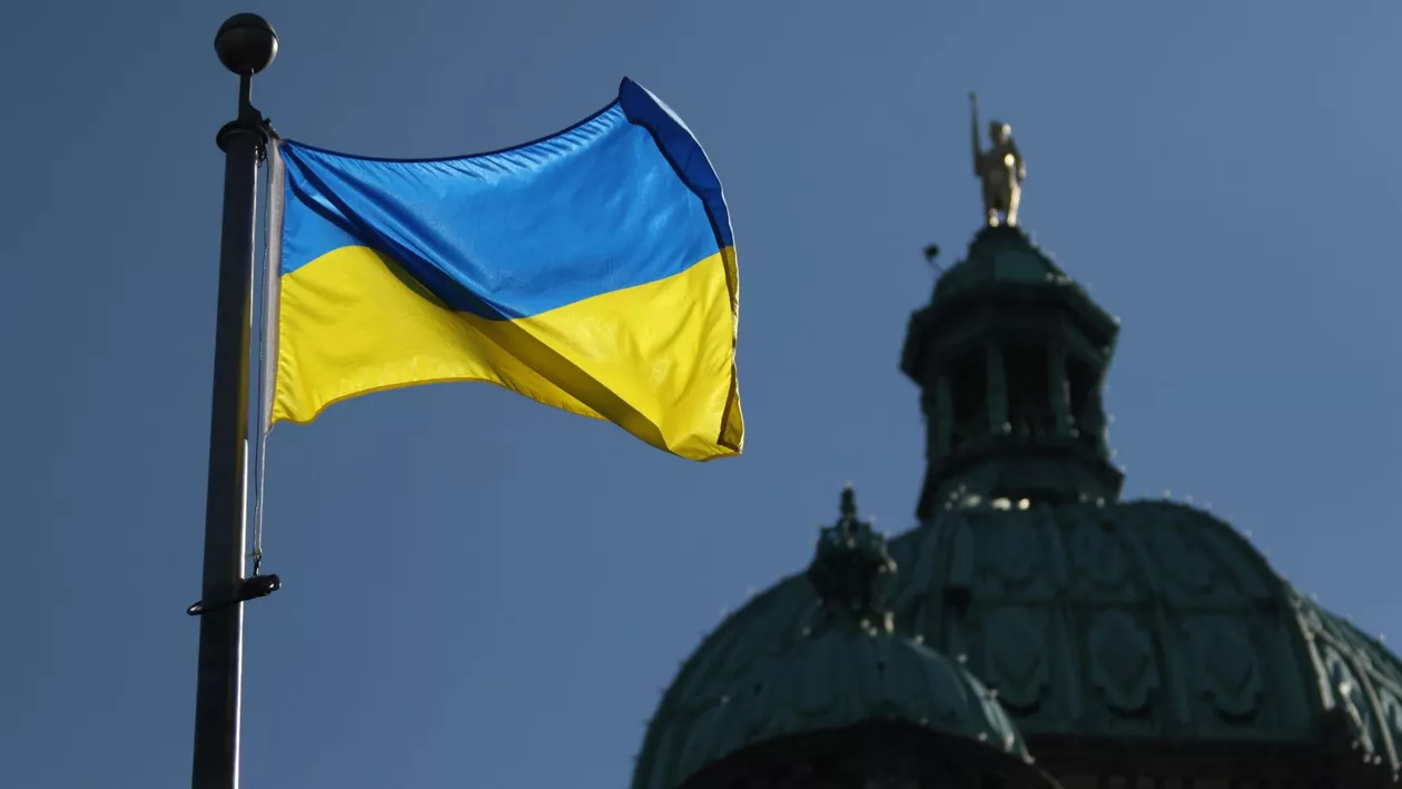 Înregistrare audio stranie: momentul în care ordinele armatei ruse sunt bruiate de imnul național ucrainean