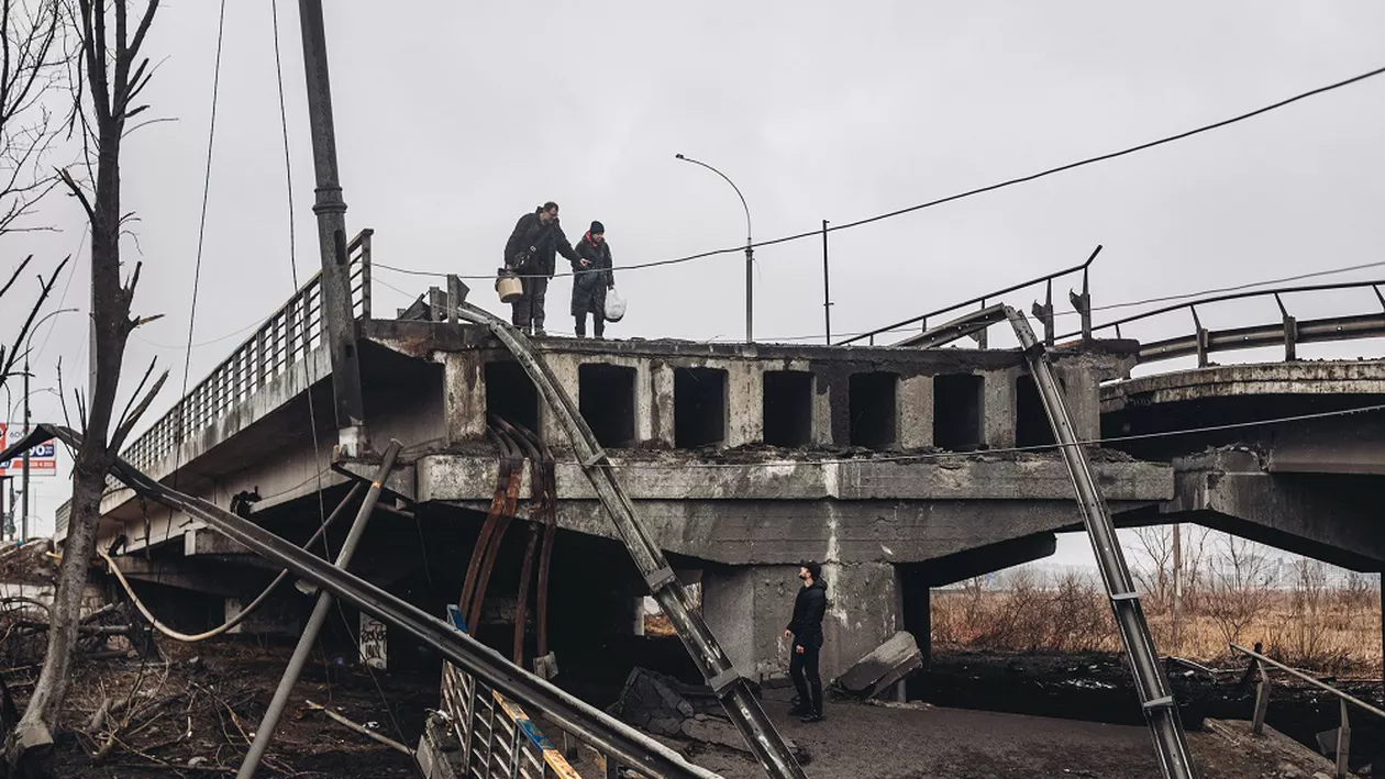 Ziua 9 a războiului din Ucraina: Trupele ruse se află la aproximativ 25 de kilometri de Kiev / Bombardamentele continuă în principalele orașe ucrainiene