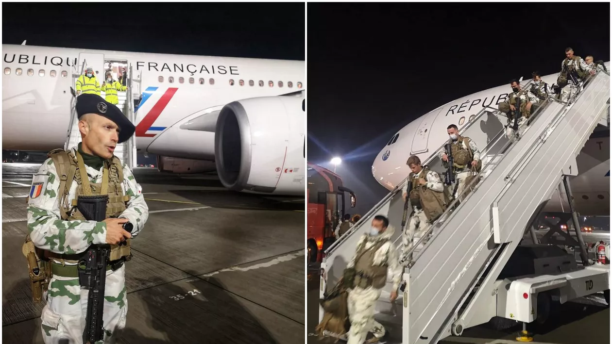 Militarii din cadrul Forței de Răspuns a NATO au sosit în România. 235 de militari francezi și mijloace tehnice au ajuns la Baza Kogălniceanu