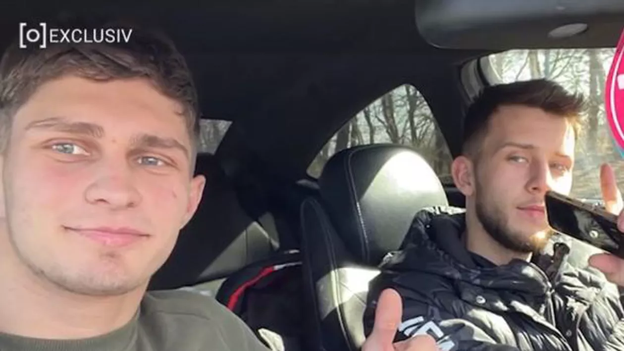 Doi tineri din Suceava s-au dus în Kiev să vadă dacă e război: „Se bombardează! Uite sat fărâmat aici-şa!”