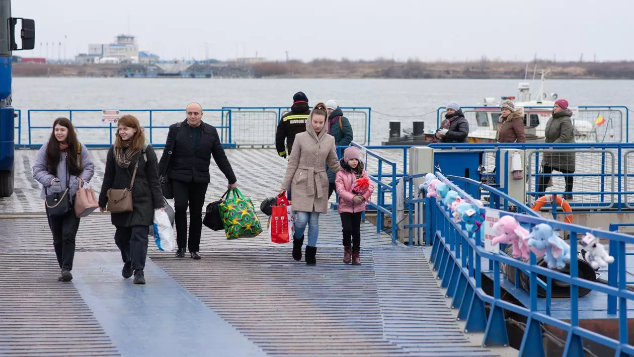 Peste 9.400 de refugiați ucraineni au trecut frontiera României, în ultimele 24 de ore