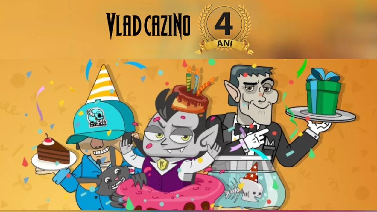Primii 4 ani pentru Vlad Cazino în sectorul românesc de jocuri de cazino online