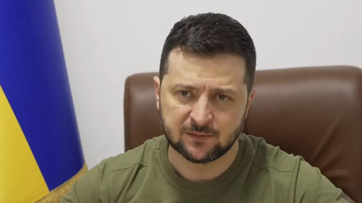 Zelenski: „Rușii au luat mașinile de spălat, telefoanele, haine din case, dar și-au lăsat răniții”