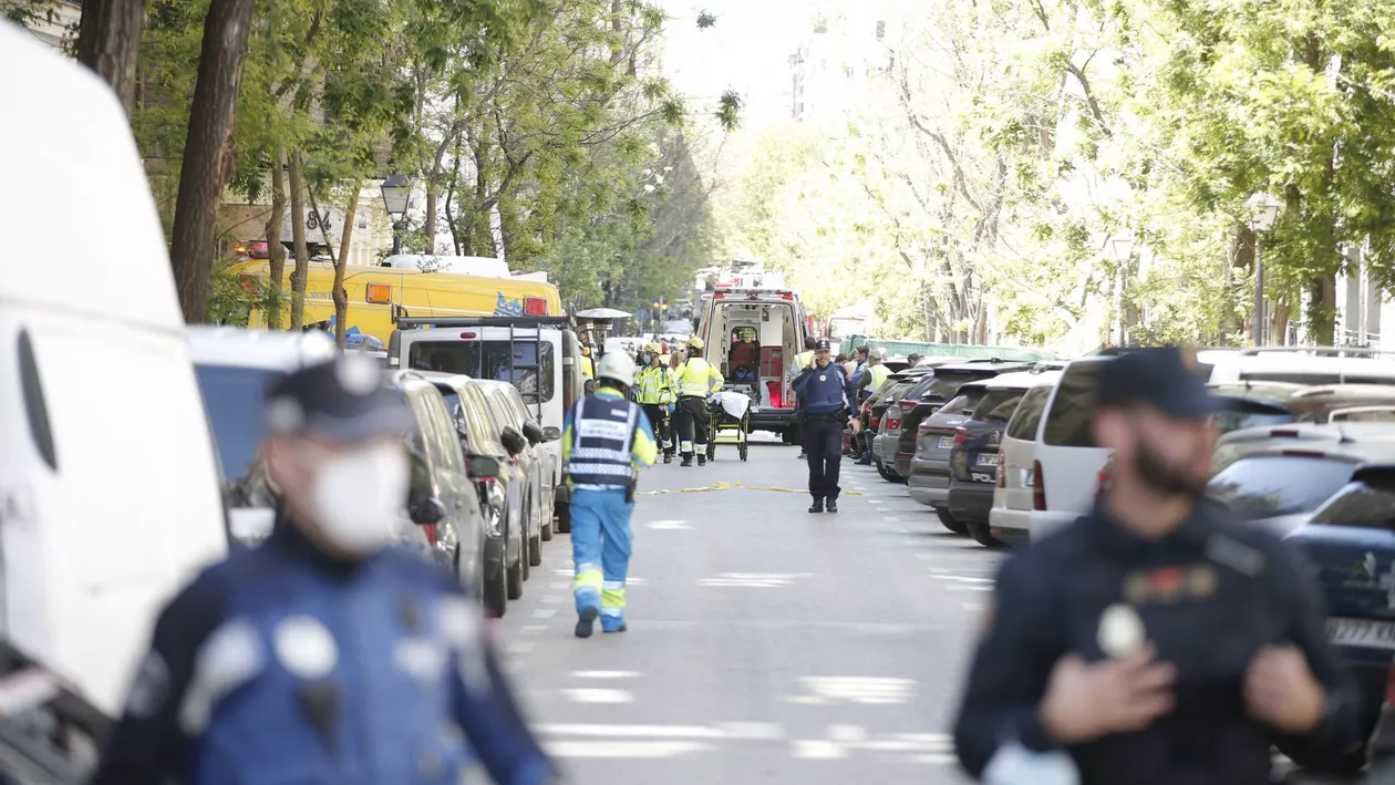 Explozie puternică într-o clădire din centrul Madridului: Două persoane au murit, iar alte 18 au fost rănite