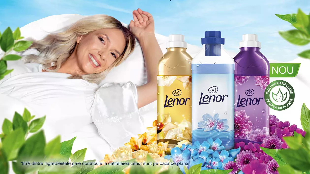 Noile balsamuri Lenor: cea mai intensă prospețime de la Lenor și catifelare pe bază de plante