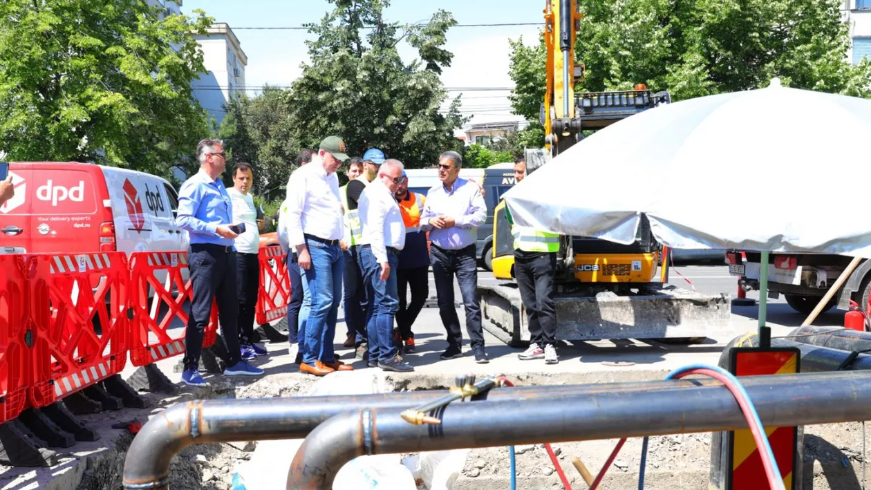 A început înlocuirea conductelor vechi de jumătate de secol din sistemul de termoficare al municipiului Constanța
