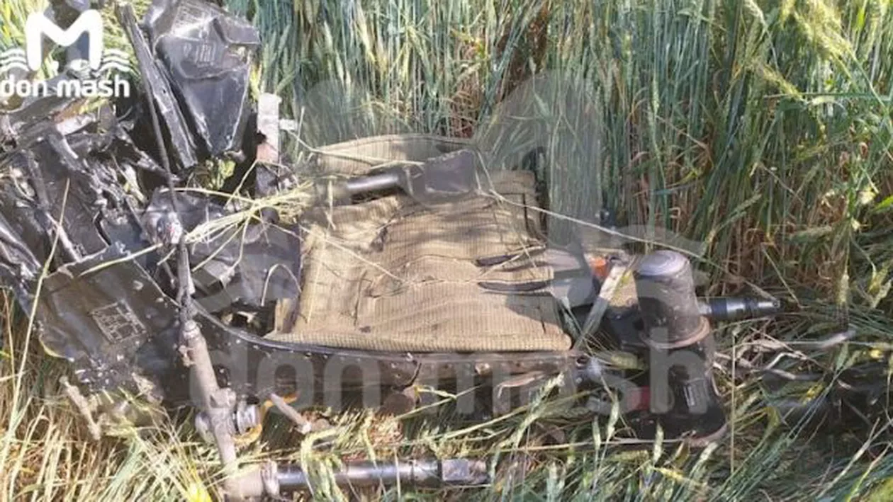 Un avion militar Su-25 s-a prăbușit în Rusia (VIDEO)