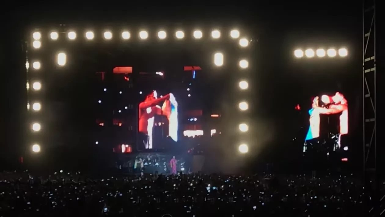 Imagine Dragons, gest incredibil pe scena din Praga. Fanii au plâns în hohote (video)