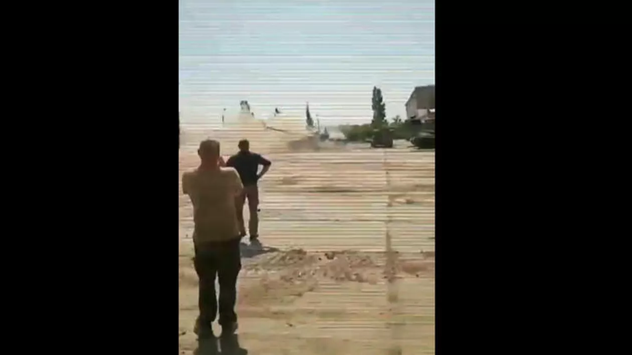 Ucrainenii prezintă un nou tanc capturat de la armata rusă. L-au testat inclusiv cu drifturi (VIDEO)