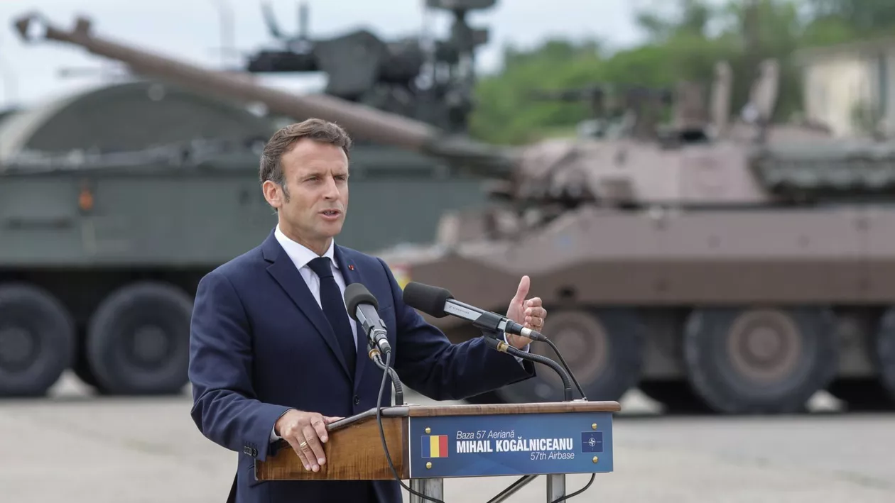 Emmanuel Macron, în România: Pentru ca Ucraina să câştige, trebuie să negociem. Preşedintele ucrainean va trebui să negocieze cu Rusia! (VIDEO)