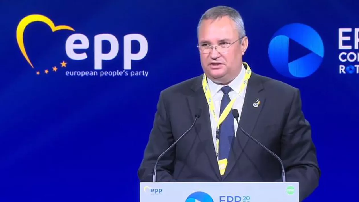 Nicolae Ciucă, discurs la congresul PPE: Aderarea României la spaţiul Schengen nu mai poate fi amânată (VIDEO)