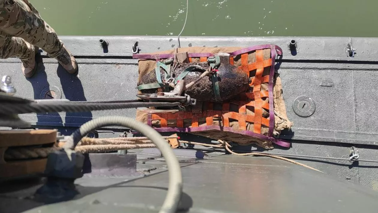 Ungaria: O bombă de 100 de kilograme a fost scoasă din Dunăre. Centrul Budapestei a fost închis