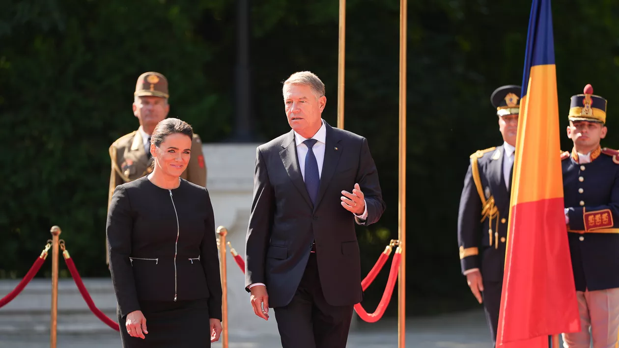 Președintele Klaus Iohannis a primit-o la Cotroceni pe Katalin Novak, omologul său ungar