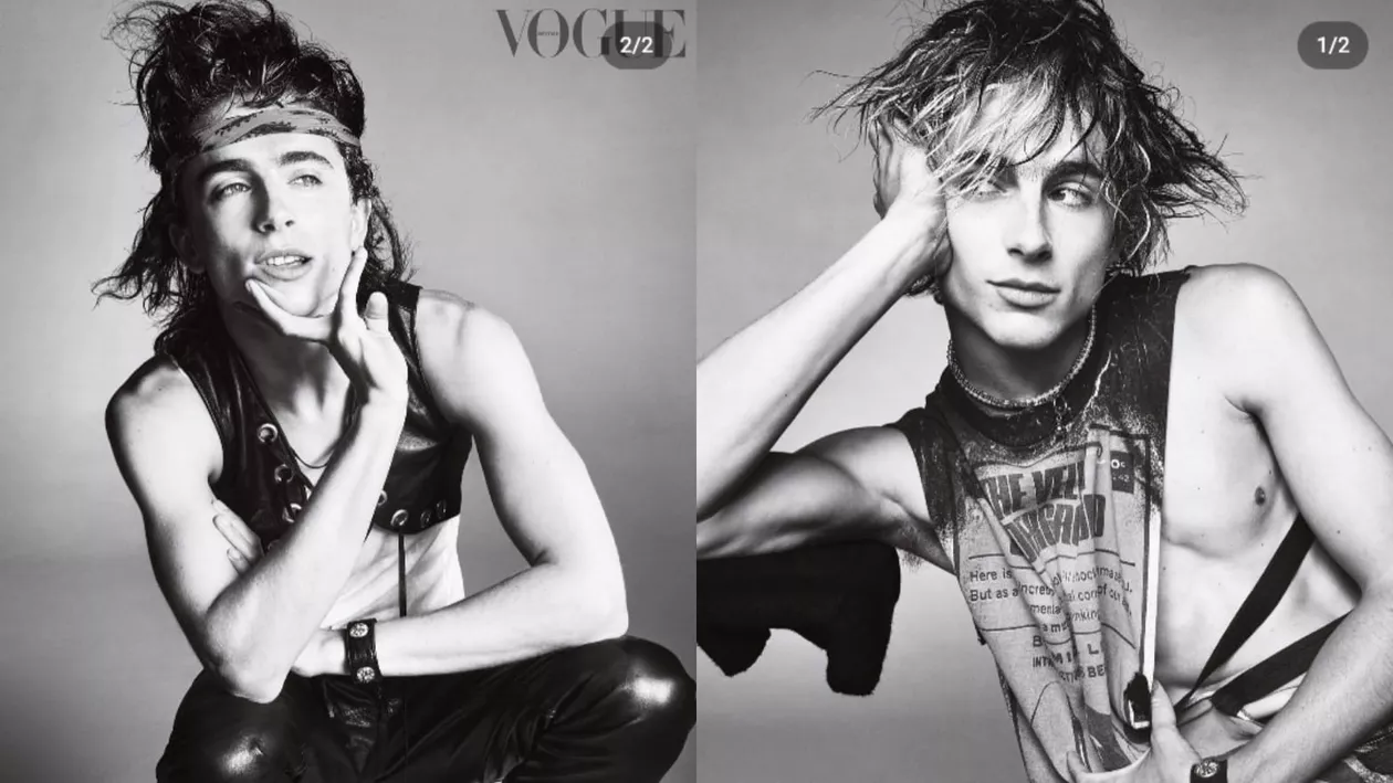 Timothée Chalamet: primul bărbat pe coperta ediției britanice Vogue, în istoria de 106 ani a revistei