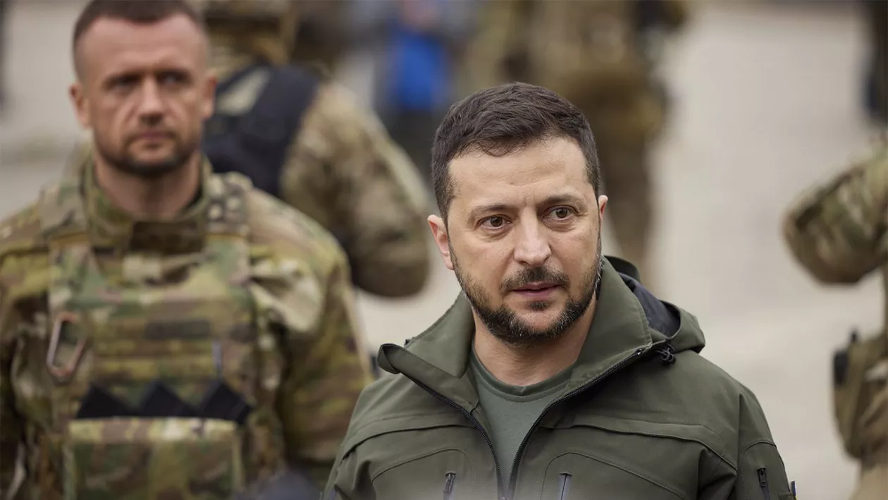 Orașul natal al președintelui ucrainean, în evacuare după ce forțele ruse au bombardat un baraj de mari dimensiuni. Volodimir Zelenski: Istoria este scrisă de oameni, niciodată de sălbatici (VIDEO)